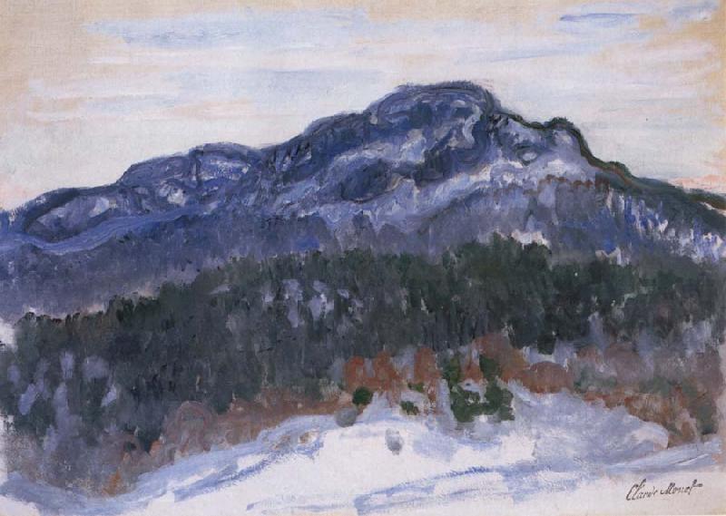 Claude Monet Mount Kolsaas Germany oil painting art